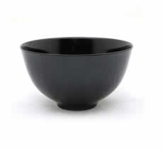 Hazori-Gata Bowl Series  (Black, Mild Gloss) Bowl