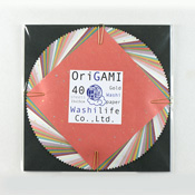 Gold Leaf Pattern Origami 15 x 15cm (Set of 40) Large