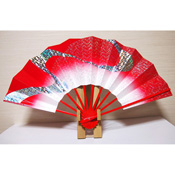 96 Size Japanese Dancer's fan "Bow Pattern Hologram"