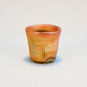 [Bizen Ware] Sangiri Sake Cup w/Paper Box