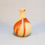 [Bizen Ware] Hidasuki Scallion-Shaped Sake Flask w/Paper Box