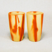 [Bizen Ware] Hidasuki Pair of Beer Mugs in Paper Box