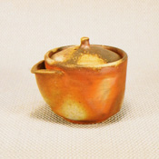 [Bizen Ware] Sangiri Handleless Tea Pot in Paper Box