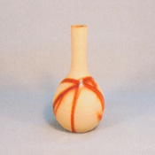 [Bizen Ware] Hidasuki Narrow-Mouthed Single-Flower Vase in Paper Box