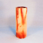 [Bizen Ware] Hidasuki Four-Sided Vase in Paper Box