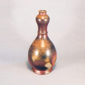[Bizen Ware] Sangiri Garlic-Mouth Vase in Paper Box