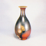 [Bizen Ware] Sangiri Water Jug Vase in Paper Box