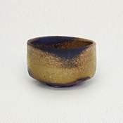 [Bizen Ware] Made by Yuichi Yamamoto, Rice Bowl in Paulownia Box