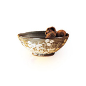Kiyomizuyaki Bushclover Rice Bowl (Small)