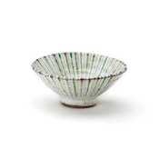 Shigehisa Miura Tokusa (Green) Rice Bowl