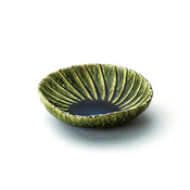 Toubou Jun Oribe Carving Pattern Bowl