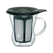 HARIO One-Cup Tea Maker Black 