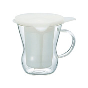 HARIO One-Cup Tea Maker White 