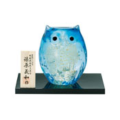 Parent Owl (Light Blue Gold) 