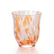 凹凸型玻璃杯  橘子