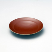 Black Clay Split Base (Crimson) Small Plate 