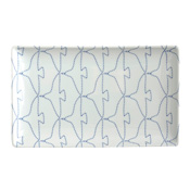 Hasami Ware, swatch Long Rectangle Plate, Stitch 