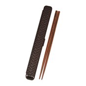 23.0 Ajiro-Style  Chopstick Case Set, Tamari