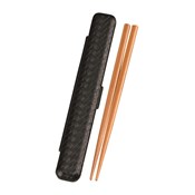 18.0 Ajiro-Style  Chopstick Case Set Matte, BK