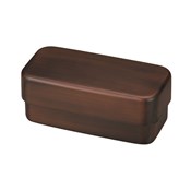 [便当盒] 男士午餐 男性用长方形便当盒 枥木系