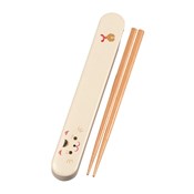 造型多样 18.0滑动式筷子盒组 招财猫
