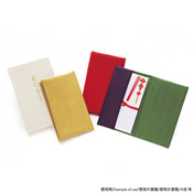 Polyester Tsumugi Reversible Kinpu Fukusa Cloth Envelope