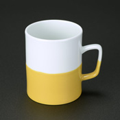 Dip Mug, F, Yellow 