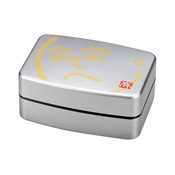 [Bento Box] Volume Lunch Box, Silver Henoheno