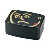 [Bento Box] Volume Lunch Box, Black Henoheno