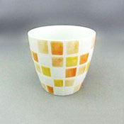 Aritayaki Square Cup, Yellow