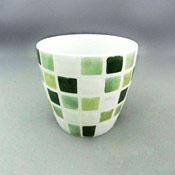 Aritayaki Square Cup, Green