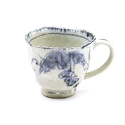 Minoyaki Hand-Painted Grape Mug