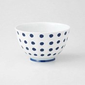 Hasamiyaki, Spotted Pattern Beveled Light All-Purpose Bowl
