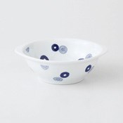 Hasamiyaki, Uzumarumon Pattern Eared Light Bowl