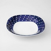Mino-yaki Somenuki Spotted Pattern Multi-Use Plate