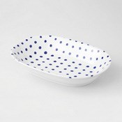 Mino-yaki Spotted Pattern Curry Bowl