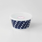 Hasamiyaki, Somenuki Spotted Pattern Non-Wrap Bowl (Large)