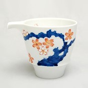 SAKE GLASS Katakuchi Cup, Cherry Blossom 