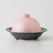 [電子レンジ専用調理器] メタボ蒸すクック ピンク