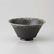 Ikemen-Don Bowl, Green Glaze Nagashi
