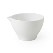 Nesting Sauce Pouring Cup, White Porcelain, Extra Large