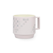 Traditional Japanese Color Stackable Mug, L (Cherry Blossom Pink)