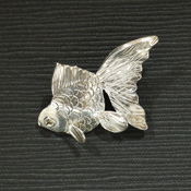 Pin Brooch (Goldfish)