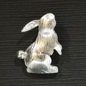 Pin Brooch (Rabbit Side)