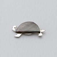 Pin Brooch, Turtle (Walking)