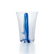 泡沫玻璃杯山系列　玻璃杯 (蓝流)
