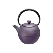 鐵瓶茶壺0.5L 紫色