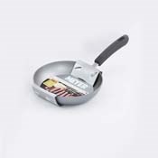 Stylish Silver Induction Cooker Frying Pan 20cm / ND-791