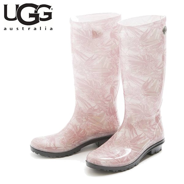 ugg rain boots pink