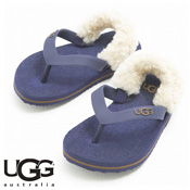 UGG YIA YIA MEDIEVAL BLUE/CHESTNUT (Blue) / Beach Sandals / for Kids & Babies